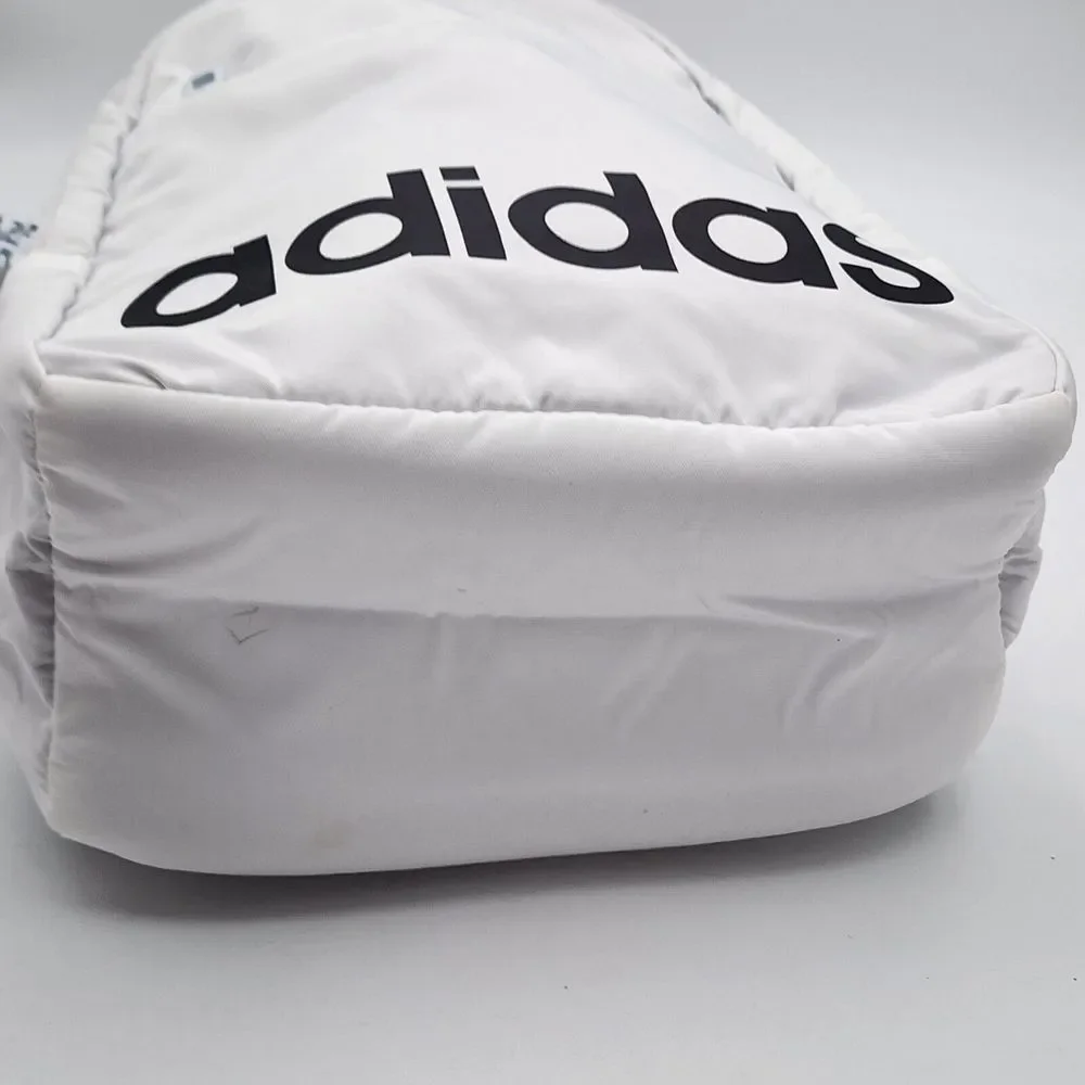 Adidas Unisex Core Polyester Mini Backpack - White‎ Jersey/Black